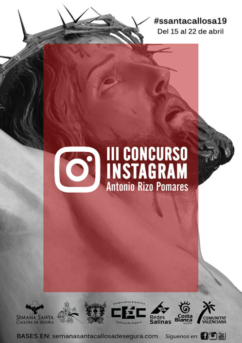 Cartel Concurso Instagram 2019 – Semana Santa Callosa de Segura 2019